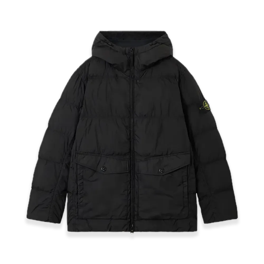Stone Island 4100011 Crinkle Reps NY Recycled Nylon "Black"