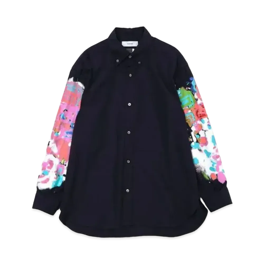 FACETASM Sprayprint Shirt "Navy"