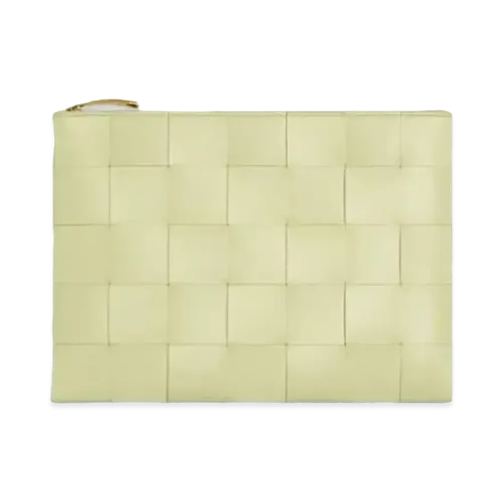 Bottega Veneta Clutch Bag "Lemon Washed"