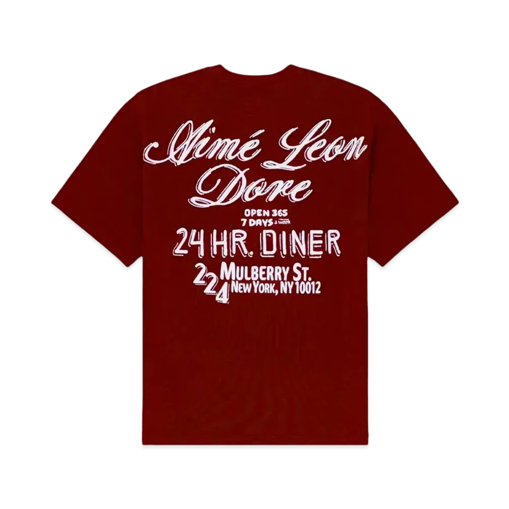 Aime Leon Dore Diner Tee "Red"