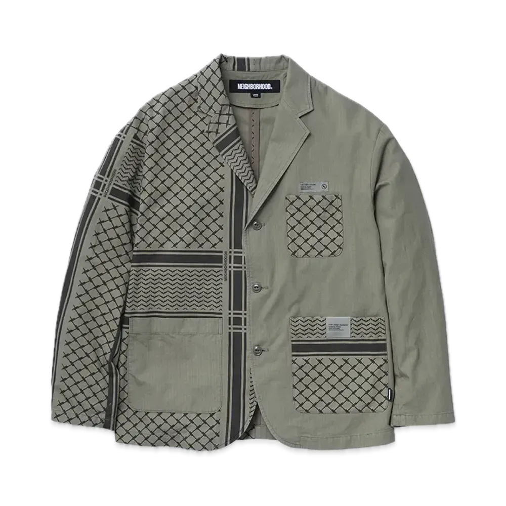 NEIGHBORHOOD PT Shemagh 3B Jacket "Olive Drab"