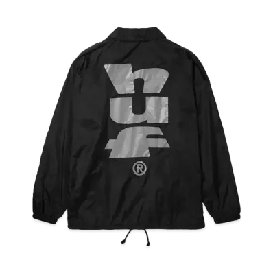 HUF Spring 24 Megablast Coaches Jacket "Black"