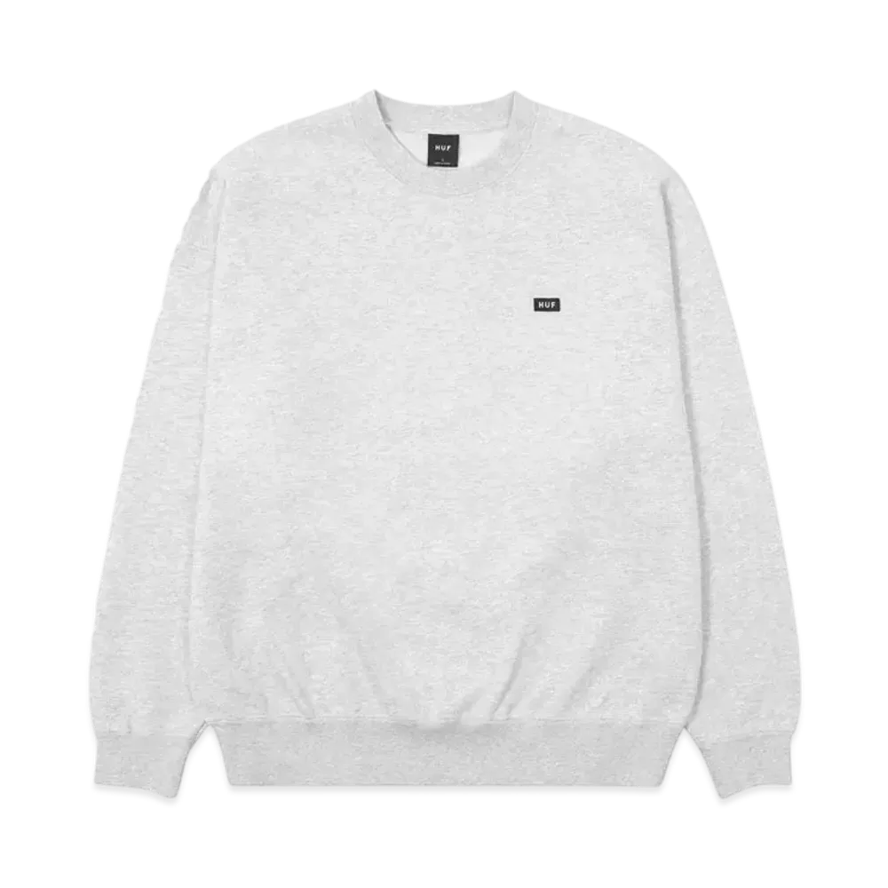 HUF Classic Fleece Crew "Ash Gray"