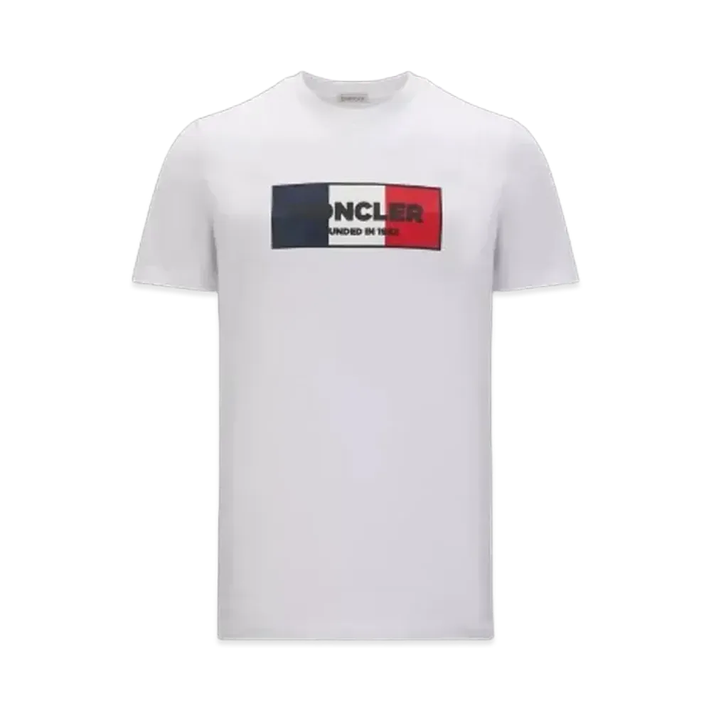 MONCLER T-Shirt "Optical White"
