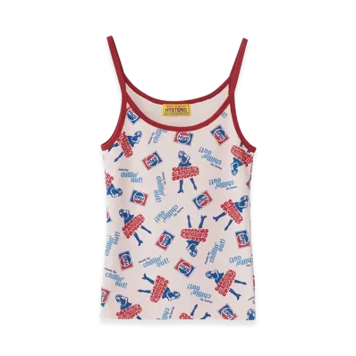 HYSTERIC GLAMOUR Women's Hysteric Glamour Chillin' Out Camisole "Other Pink"