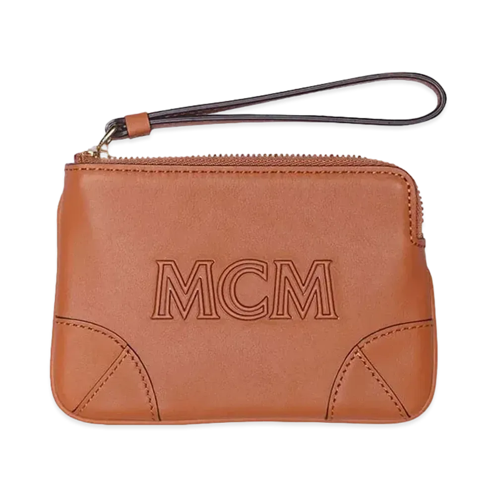 MCM AREN POUCH XMINI "COGNAC"