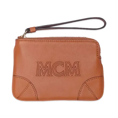 MCM AREN POUCH XMINI "COGNAC"