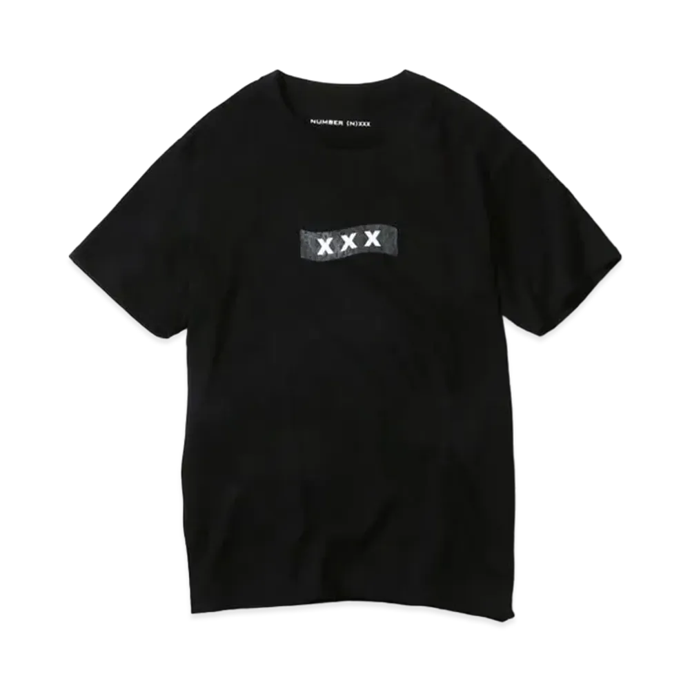 GOD SELECTION XXX x NUMBER (N)INE T-SHIRT "Black"