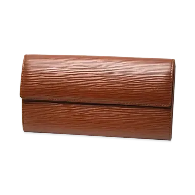 Louis Vuitton Sarah Wallet Epi "Cacao"