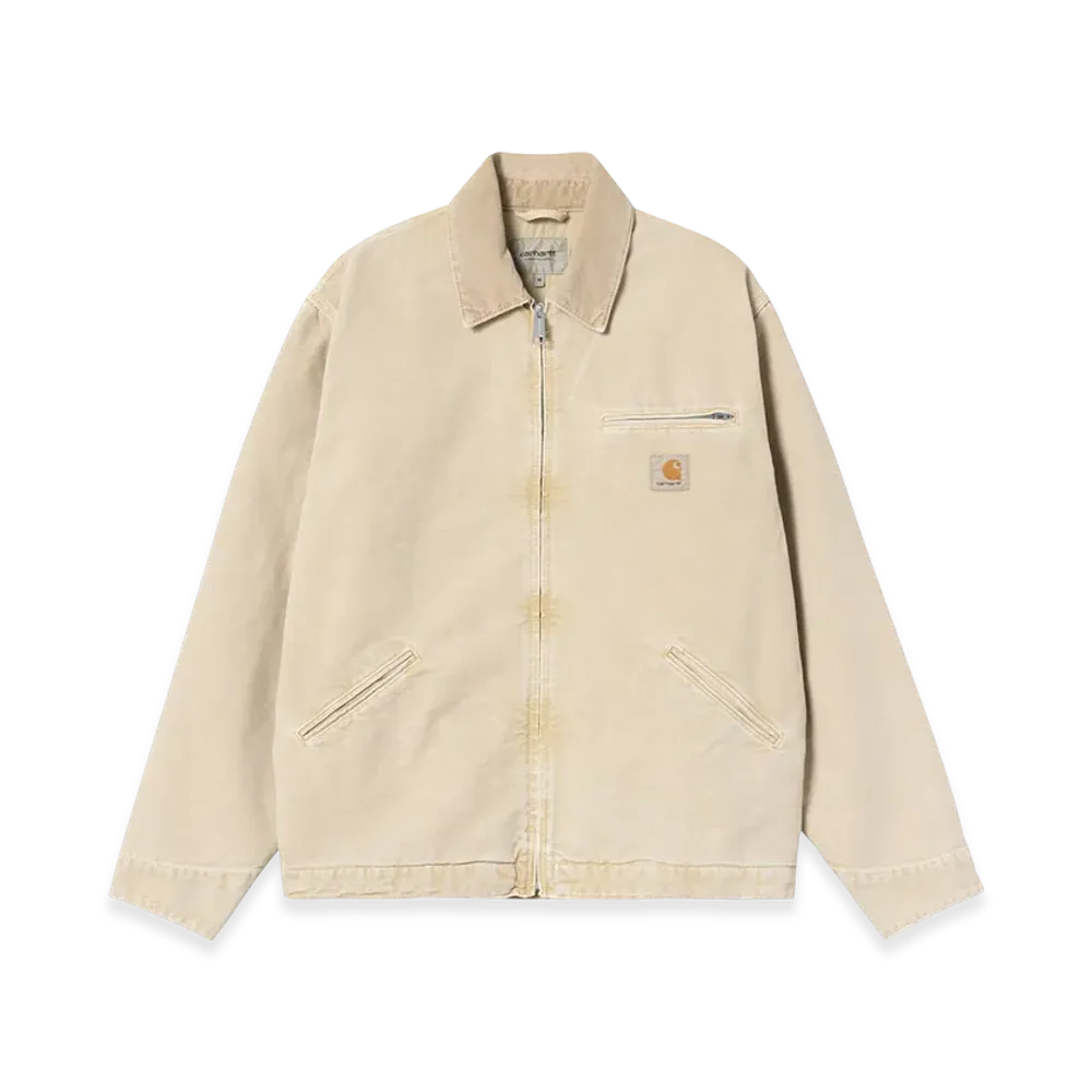 Carhartt WIP OG Detroit Jacket "Dusty H Brown/Dusty H Brown(Chalk Wash)"