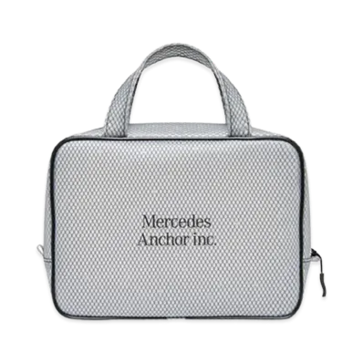Mercedes Anchor inc. Pvc Mesh Pouch "White"