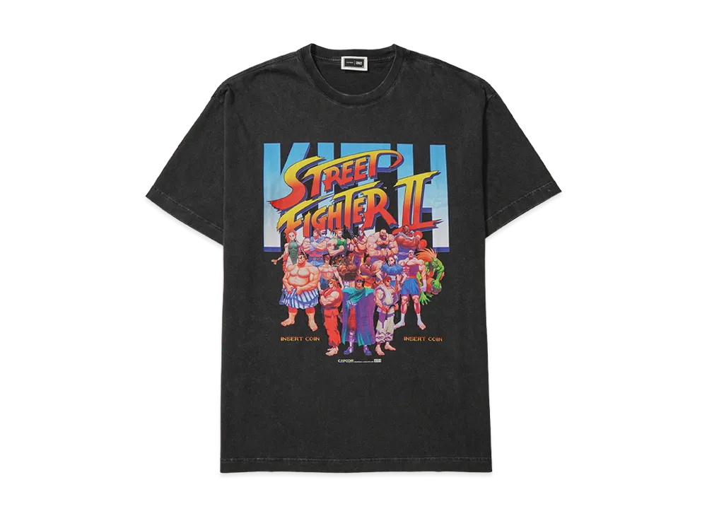 Kith x Capcom Super Street Fighter Vintage Tee "Black"