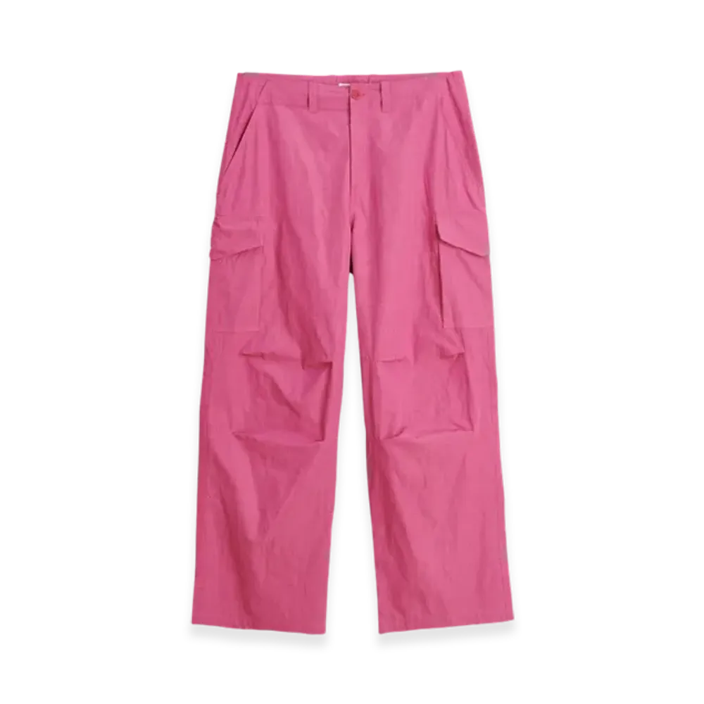 OUR LEGACY Trekking Cargo Cotton Ripstop "Cerise"