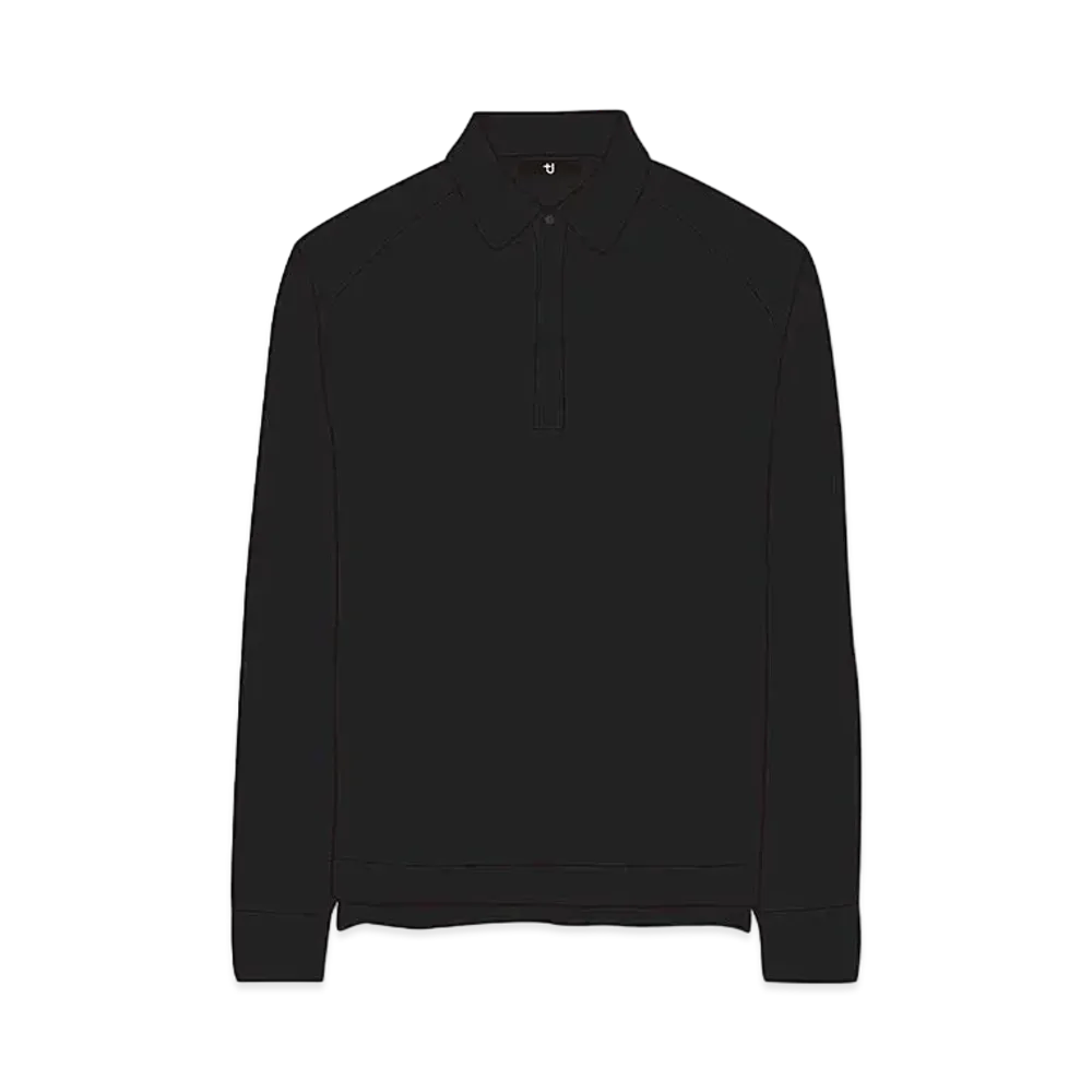 UNIQLO +J Merino Blend Knit Polo Shirt 445803 "Black"