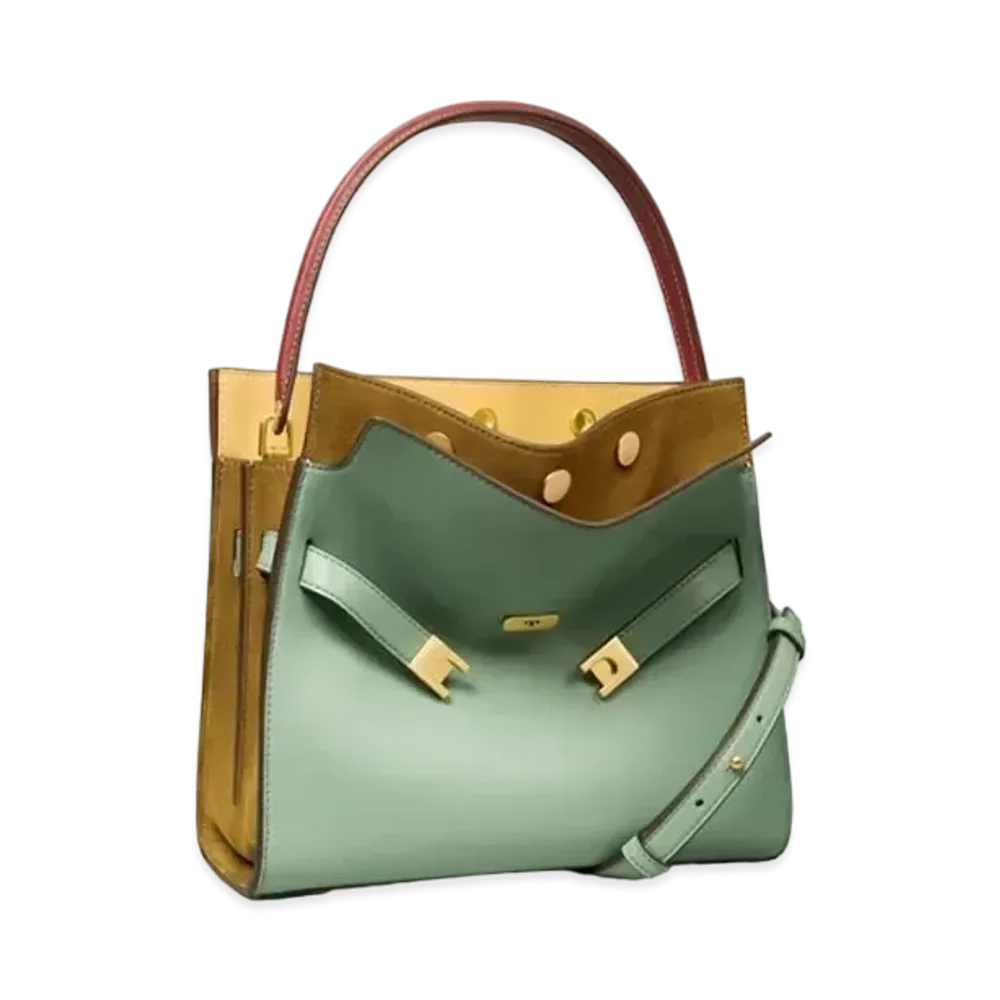 TORY BURCH Lee Radziwill Small Double Bag "Rivulet"