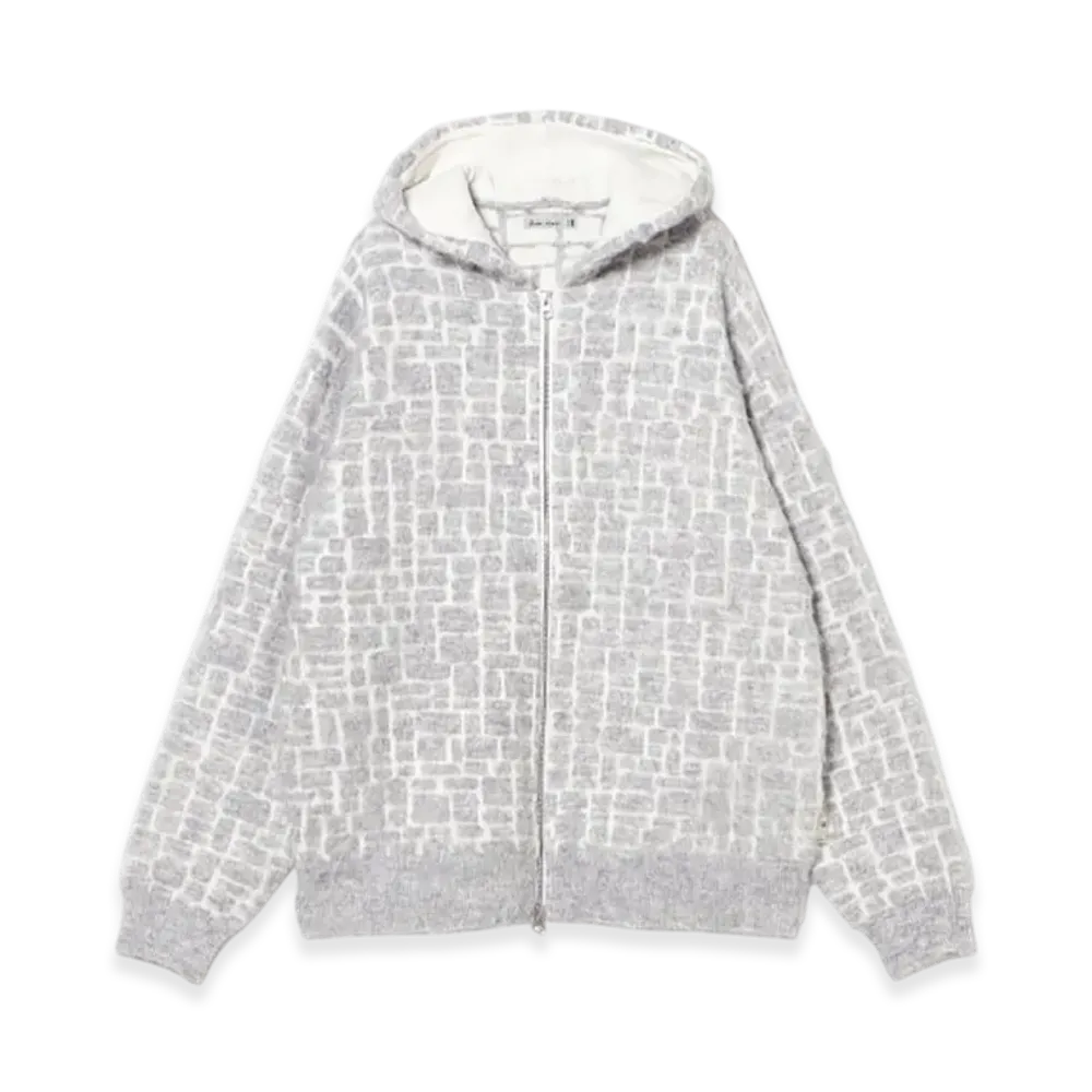 SSZ Croco Knit Parka "Grey"