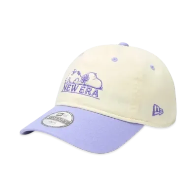 NEW ERA x PEANUTS Youth 9Twenty "Chrome/Lavender"