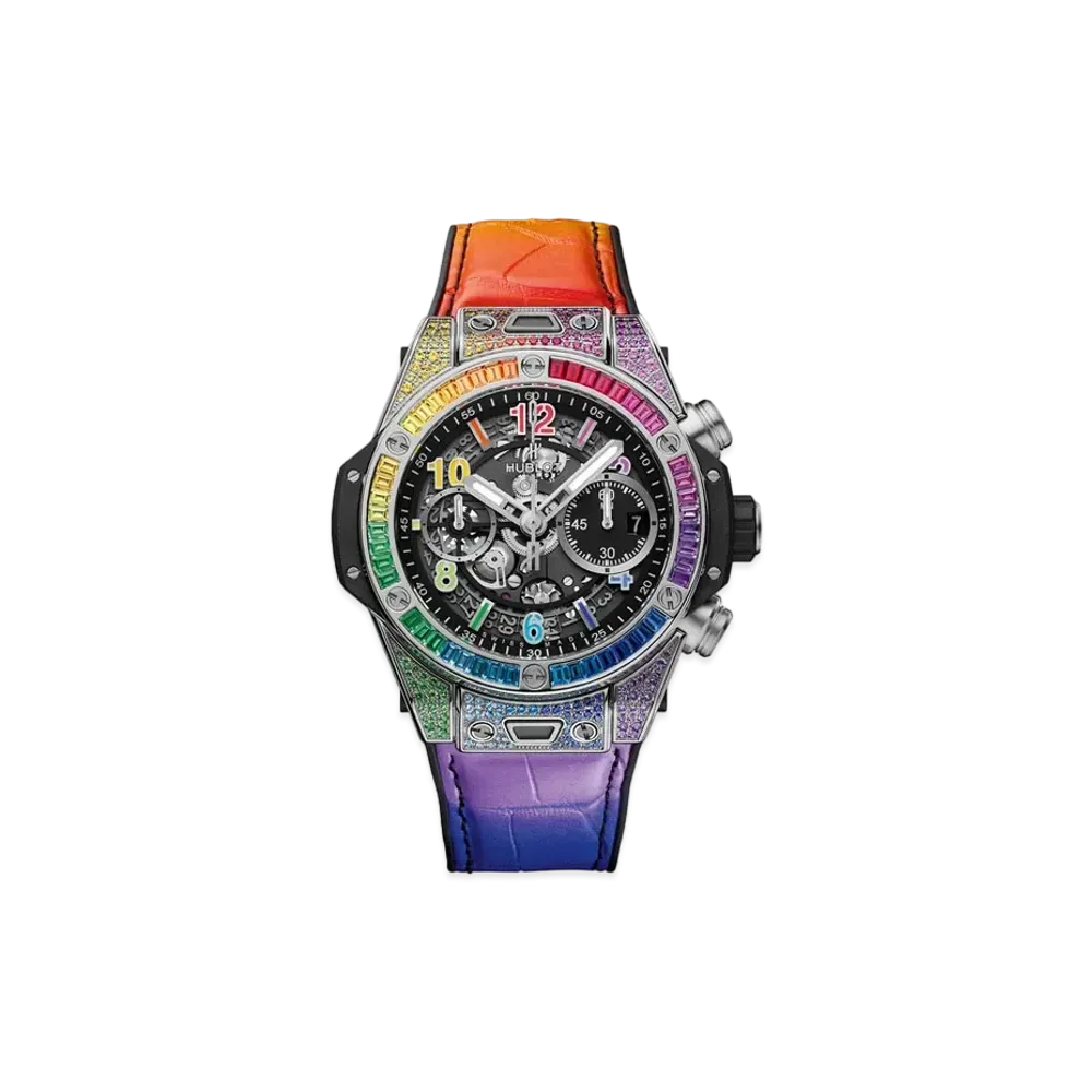 HUBLOT Big Bang Unico Titanium Rainbow 42mm