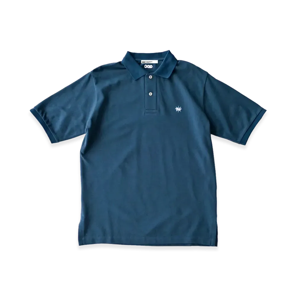 GDC x TW Polo Shirt "Navy"