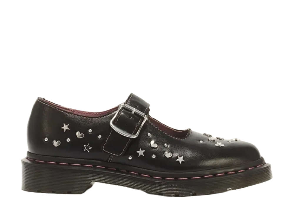 Dr.Martens Women's Mariel 2 Hearts & Stars Mary Jane Shoe "Black"