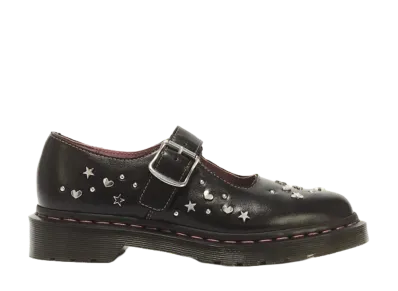 Dr.Martens Women's Mariel 2 Hearts & Stars Mary Jane Shoe "Black"