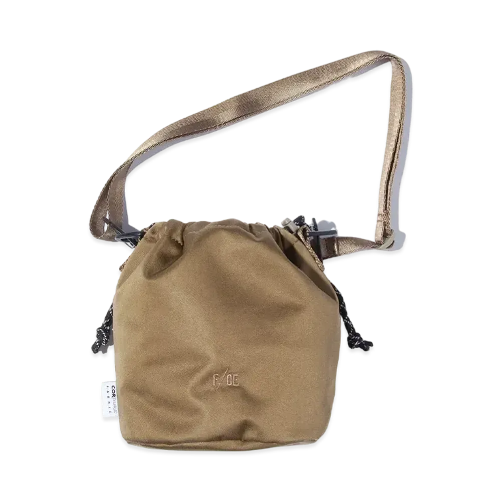F/CE. Satin Draw String "Camel"