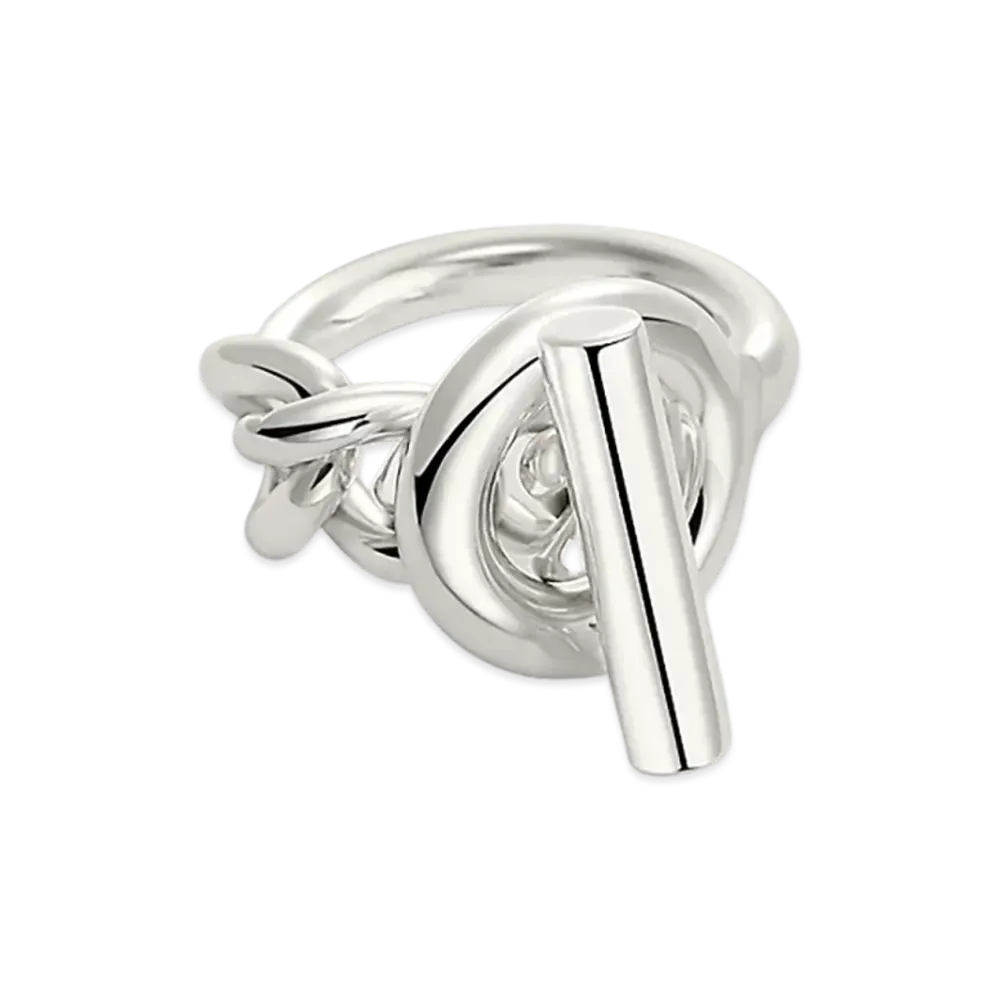 Hermes Croisette Ring PM "Silver"