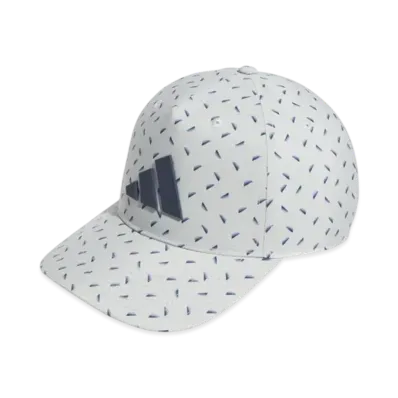 adidas All-Over Pattern Snapback Cooling Cap "Wonder Silver"
