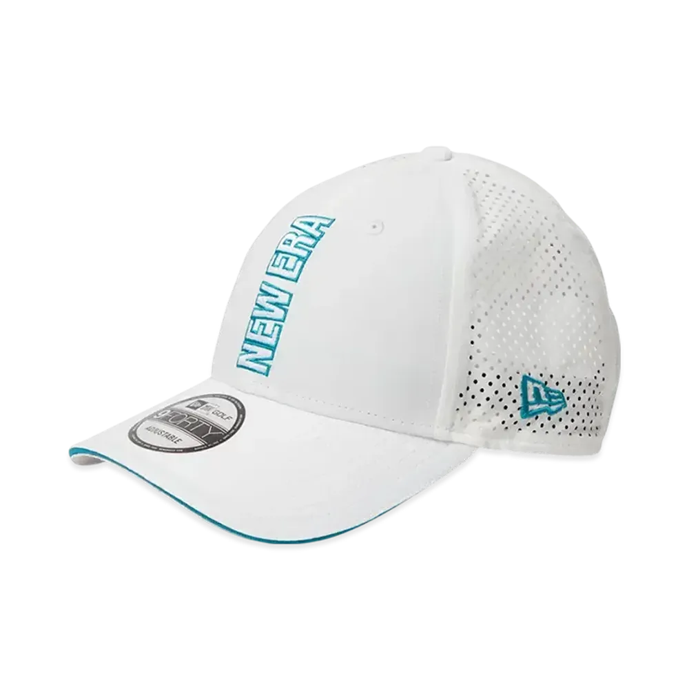 NEW ERA Golf 9Forty Vertical Logo Sheltech "White"