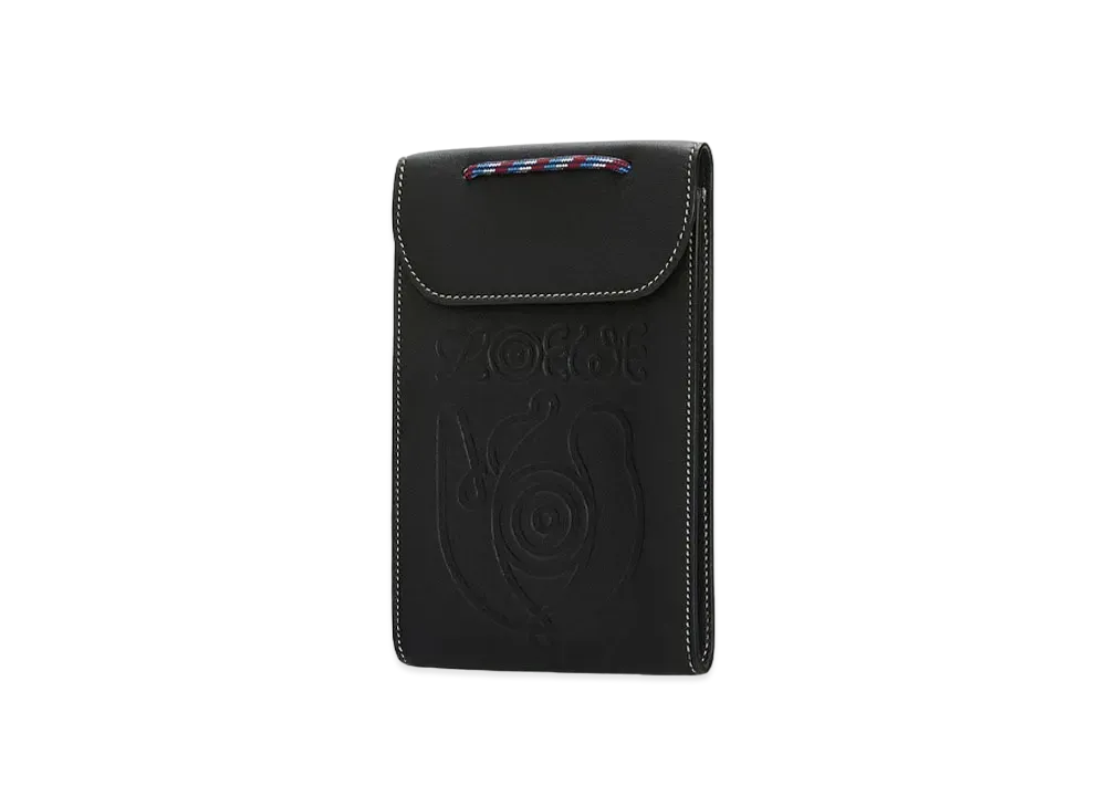 LOEWE Neck Pocket In Classic Calfskin "Black"