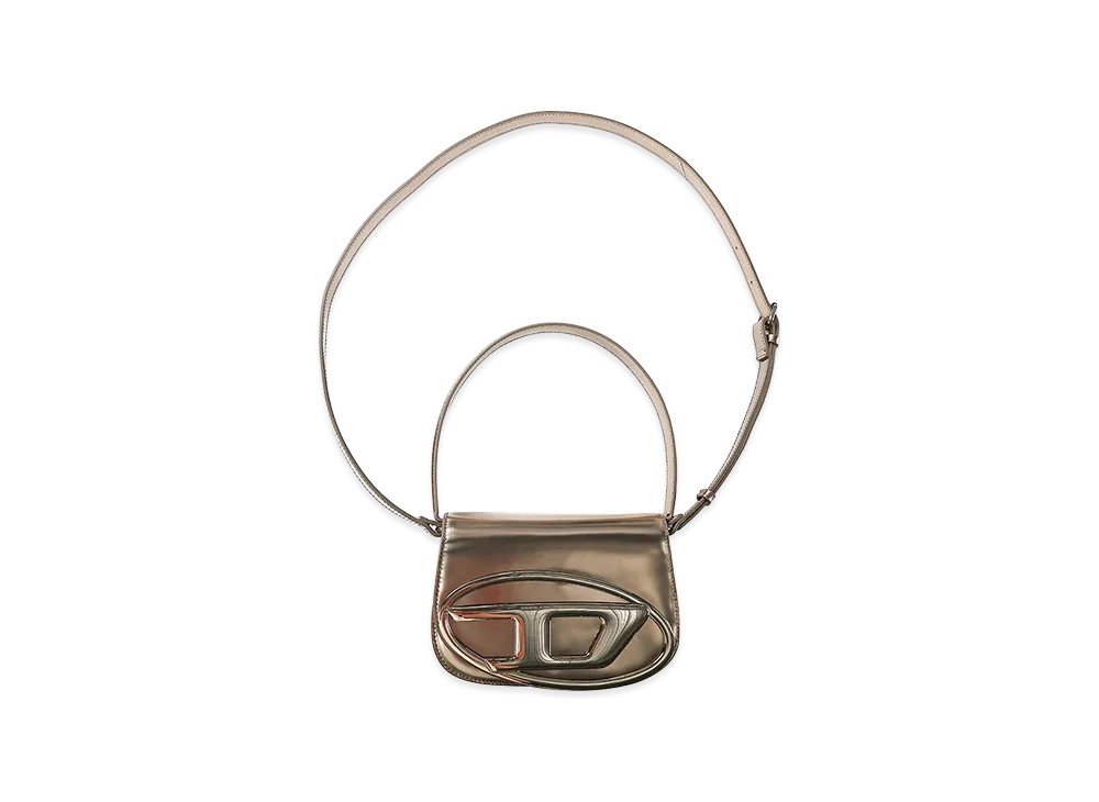 Diesel Women's D Logo 2-Way Handbag 1DR M "Gold"