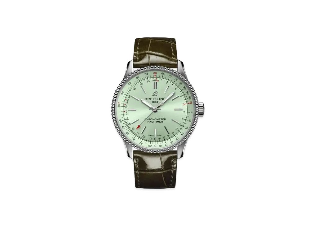 BREITLING NAVITIMER AUTOMATIC 35 "Mint Green"