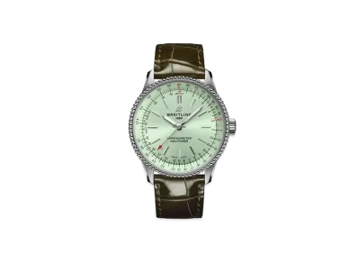 BREITLING NAVITIMER AUTOMATIC 35 "Mint Green"