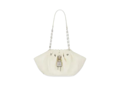 GIVENCHY Small Kenny Bag In Smooth Leather "Ivory"