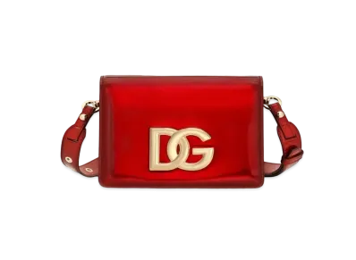 Dolce&Gabbana 3.5 Cross Body Bag Strobo Calfskin "Red"