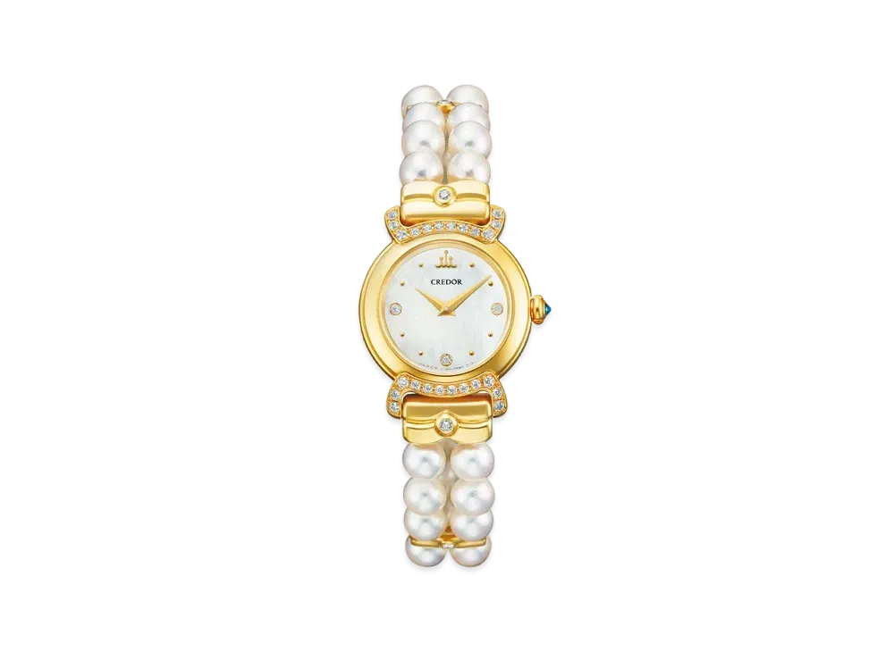 CREDOR Linealx Pearl Bracelet Limited Model GTAW944