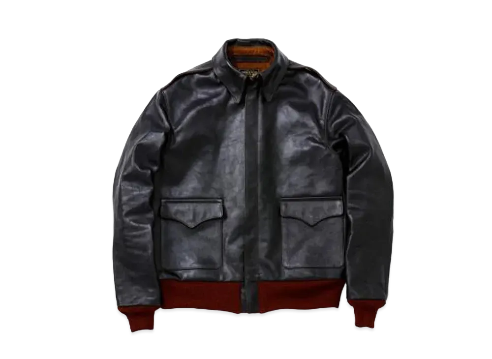 THE REAL McCOY'S TYPE A-2 / CANYON RED "Seal Brown"