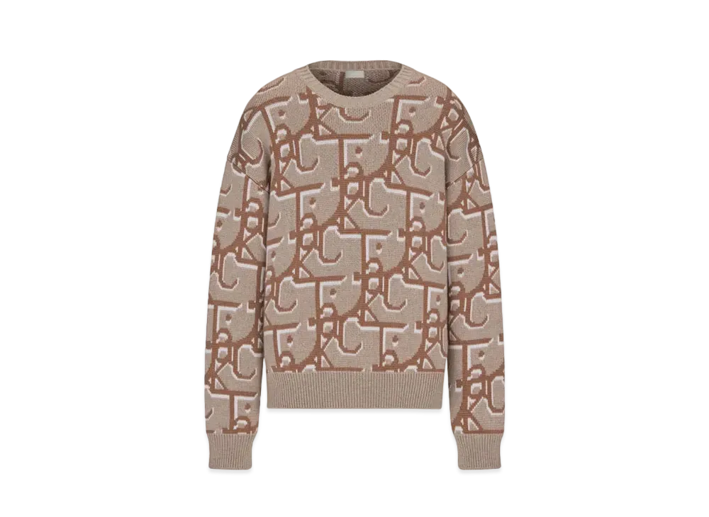 Dior x Cactus Jack Oversize Sweater "Brown"
