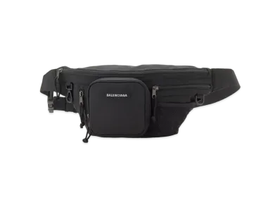 BALENCIAGA Explorer Multizip Beltpack "Black"