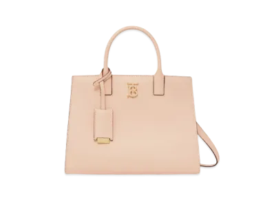 Burberry Mini Leather Francis Bag "Peach Pink"