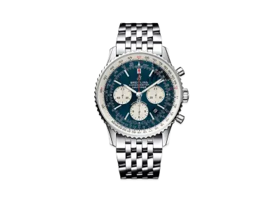 BREITLING NAVITIMER B01 CHRONOGRAPH 43 BLACK MOTHER OF PEARL JAPAN EDITION "Black mother-of-pearl"