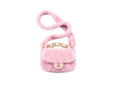 CHANEL Flap Bag Shearing Lambskin "Pink"