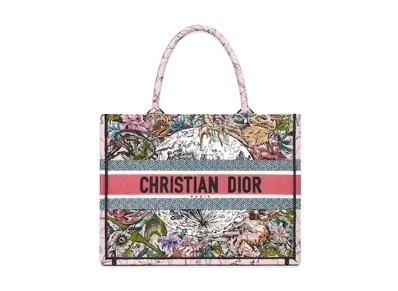 Dior Small Dior Book Tote Multicolor Dior Constellation Embroidery "Multicolor"