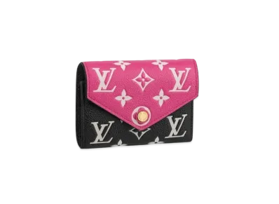 Louis Vuitton Victorine Wallet Monogram Empreinte "Noir/Pink"