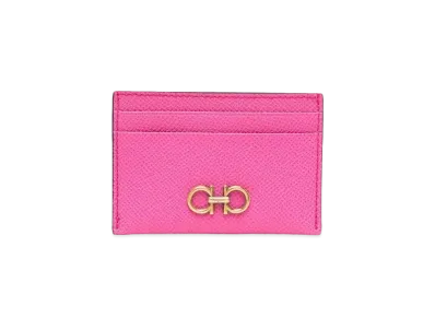 Salvatore Ferragamo Card Case "Hot Pink"