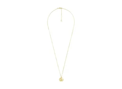 GUCCI Double G Yellow Gold Necklace