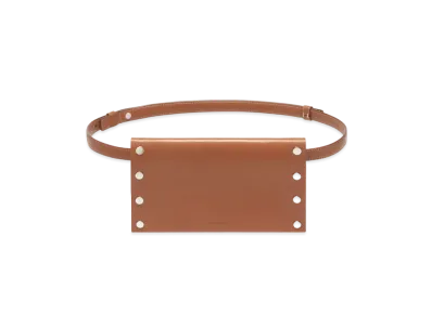 Jil Sander Rivet Wallet Belt "Brown"