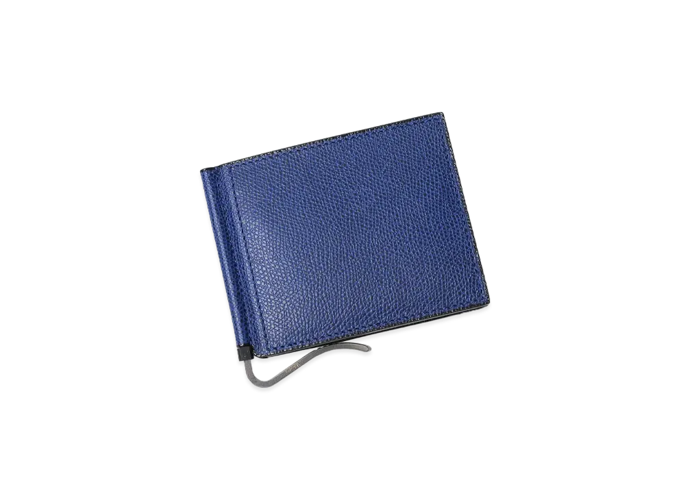 Valextra Money Clip "Royal Blue"