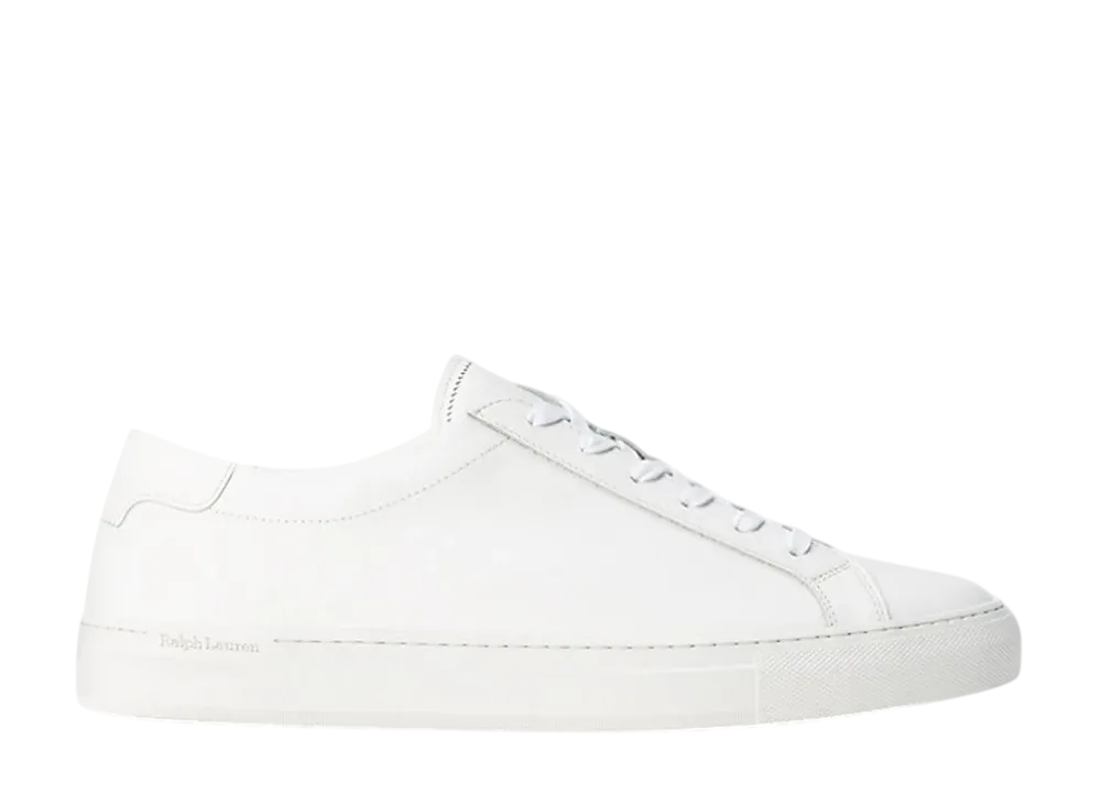 Polo Sport Ralph Lauren Jermain Leather Sneaker "White"