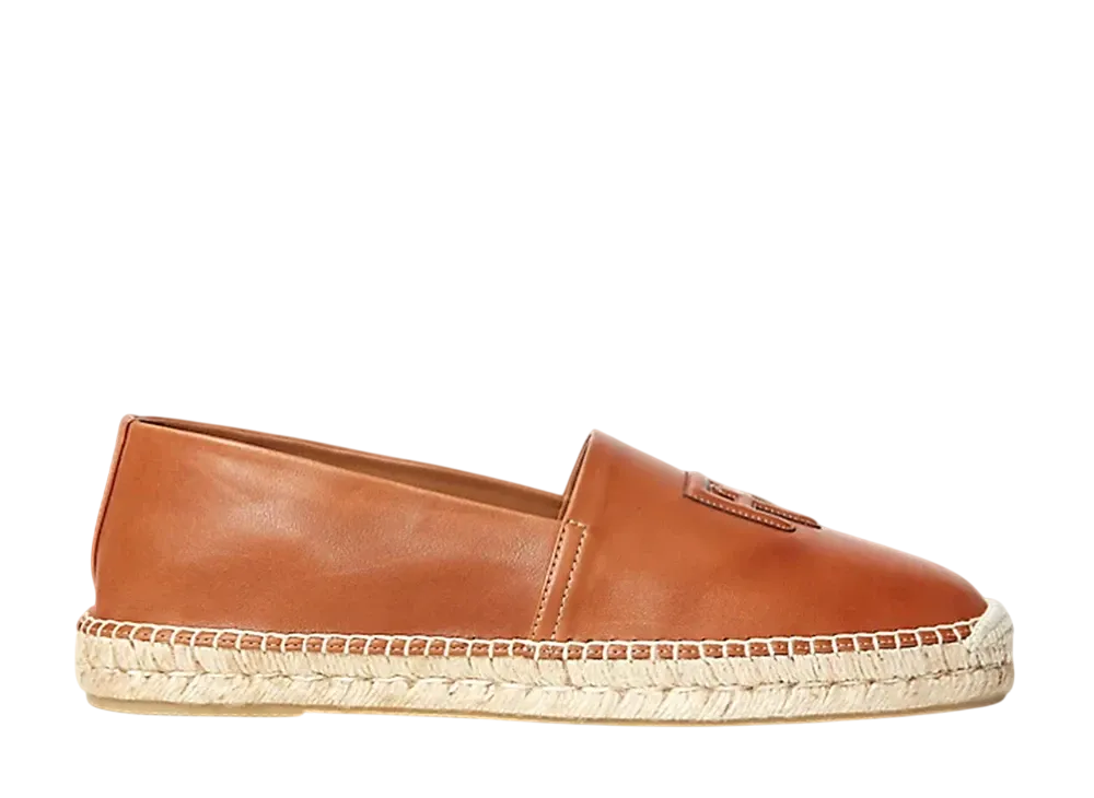 Ralph Lauren Purple Label Bosworth Calfskin Espadrille "Tan"